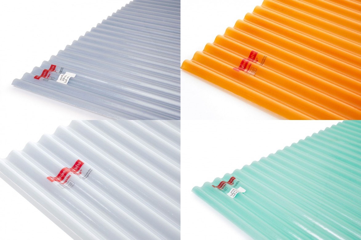 แผ่นโปร่งแสง เอสซีจี ลอนกันสาด105X200X0.12 ซม-tile